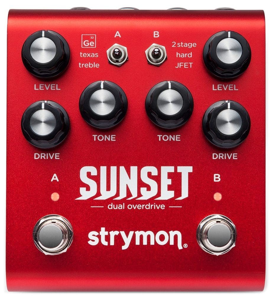 Used Strymon Sunset Dual Overdrive Pedal — photo 1