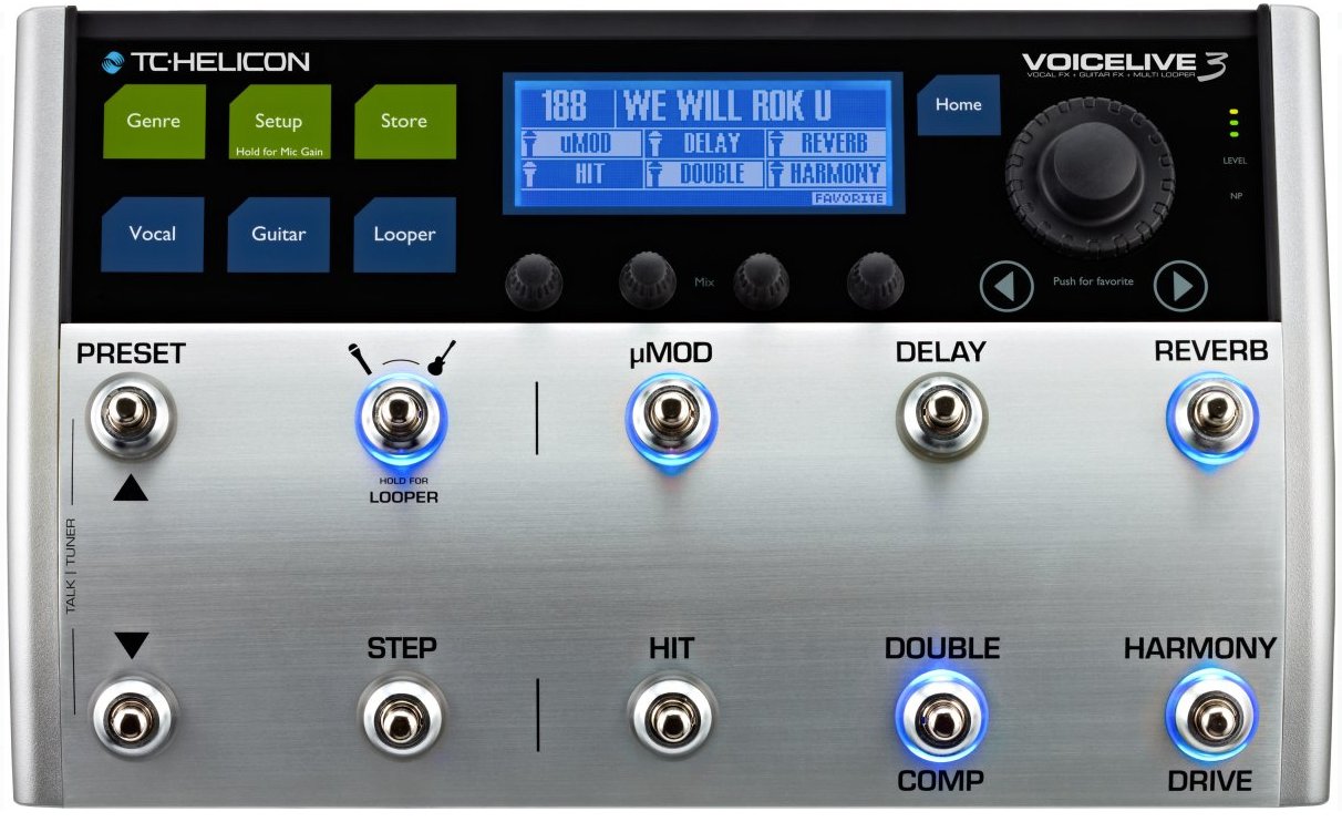 Used TC Helicon Voicelive 3 Multi-Effect Unit — photo 1