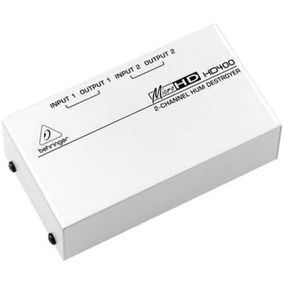 Used Behringer MicroHD HD400 2-Channel Hum Destroyer