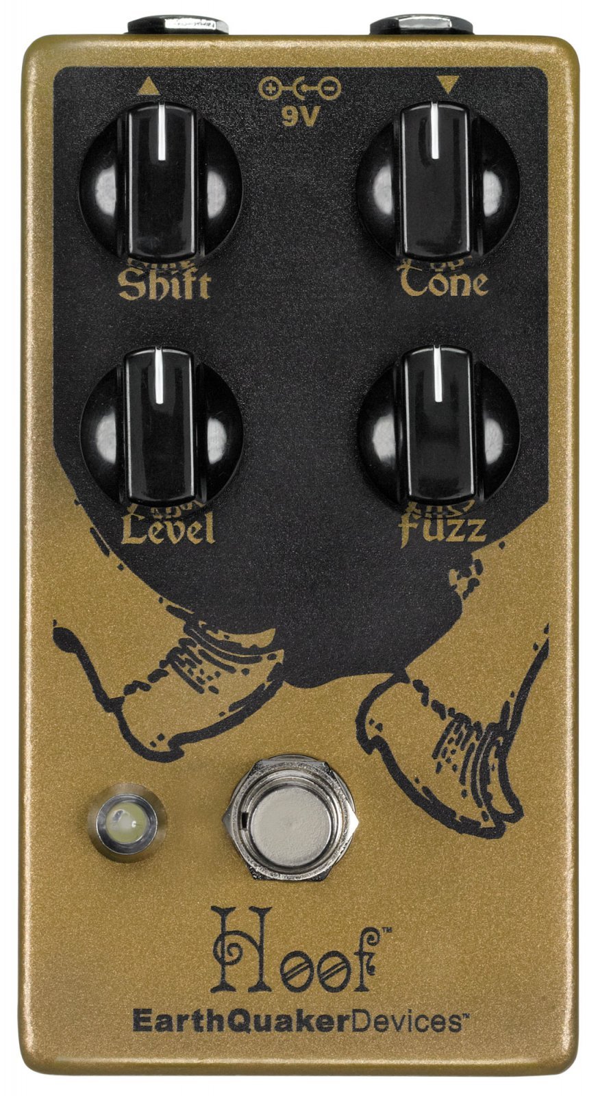 EarthQuaker Devices Hoof V2 Germanium/Silicon Hybrid Fuzz Guitar Effects Pedal — photo 1