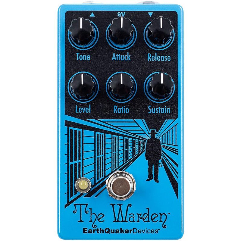 Earthquaker Devices The Warden V2 Optical Compressor Pedal - Regular