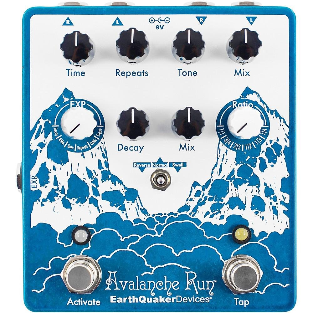 Earthquaker Devices Avalanche Run V2 Stereo Reverb & Delay With Tap Tempo Pedal — photo 1