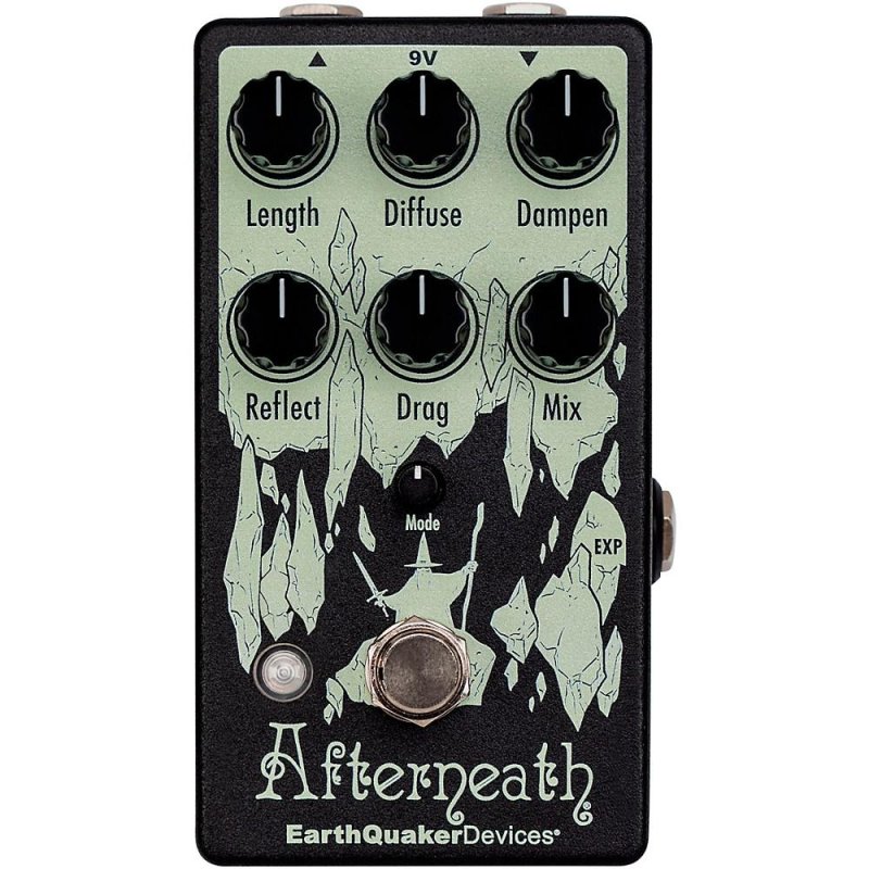 Earthquaker Devices Afterneath V3 Reverb Effects Pedal Black - Regular