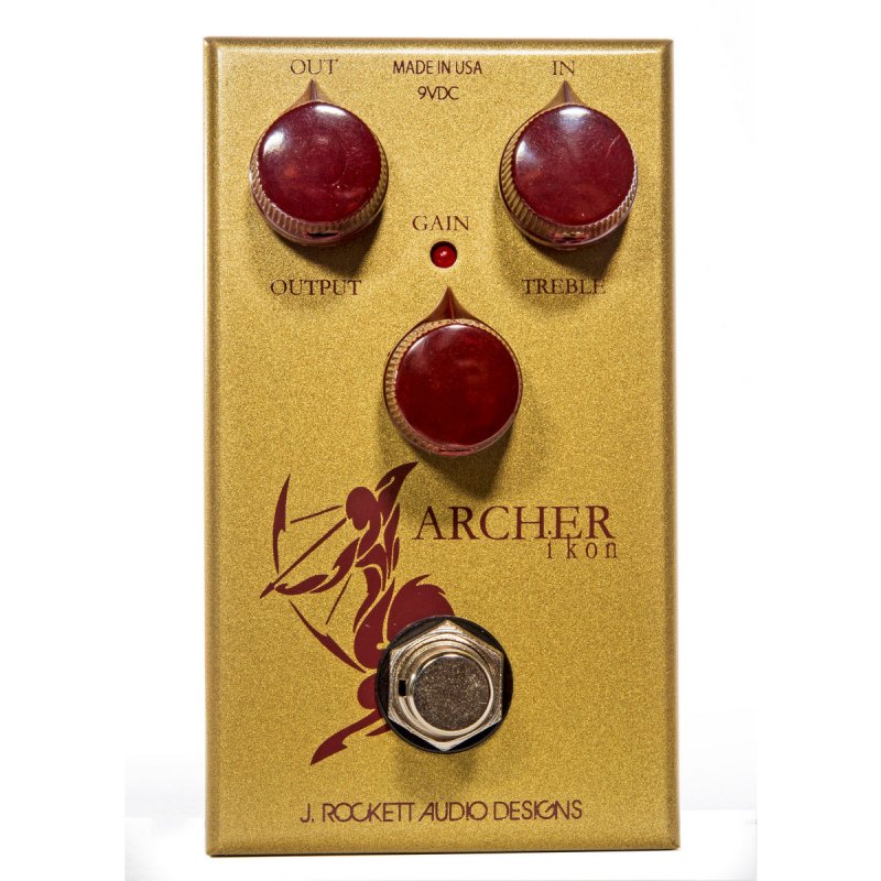 J Rockett Audio Designs IKON Archer Overdrive and Boost Pedal - Regular