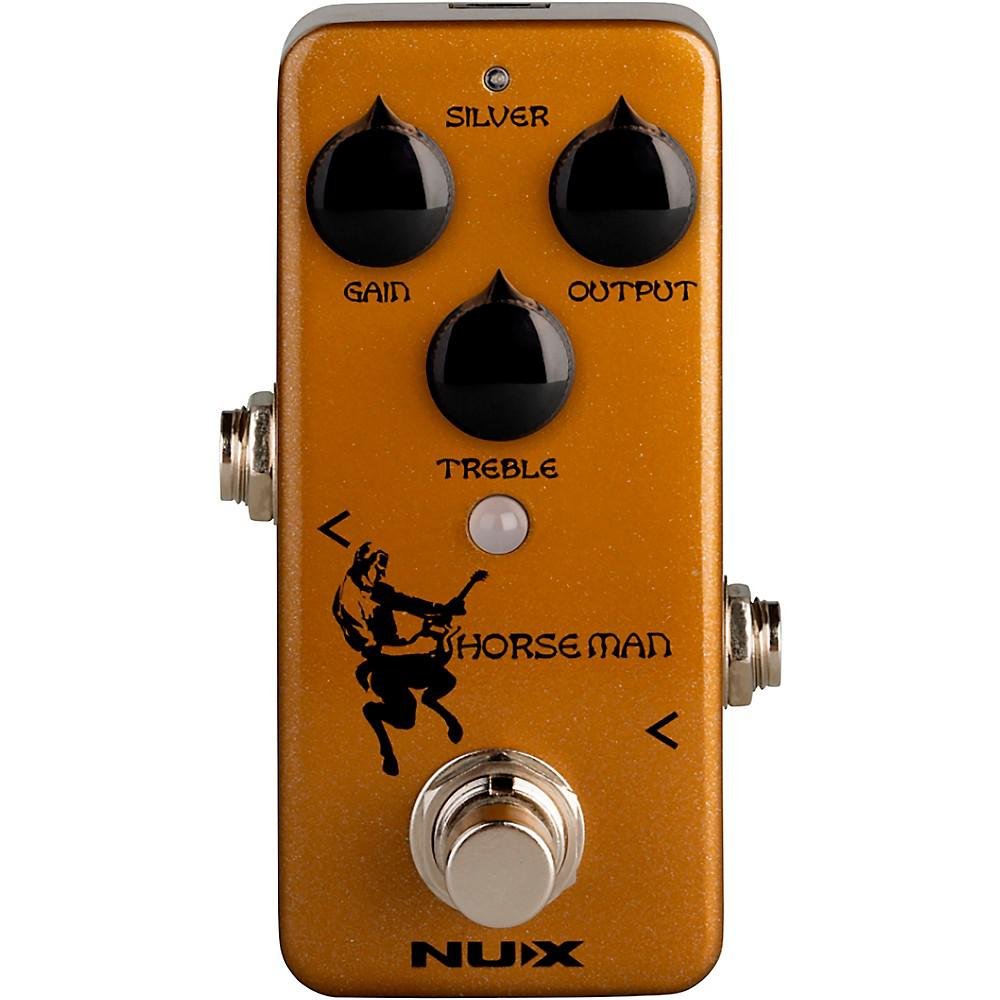 Nux Horseman Overdrive Guitar Effect Pedal With Gold And Silver Modes — photo 1