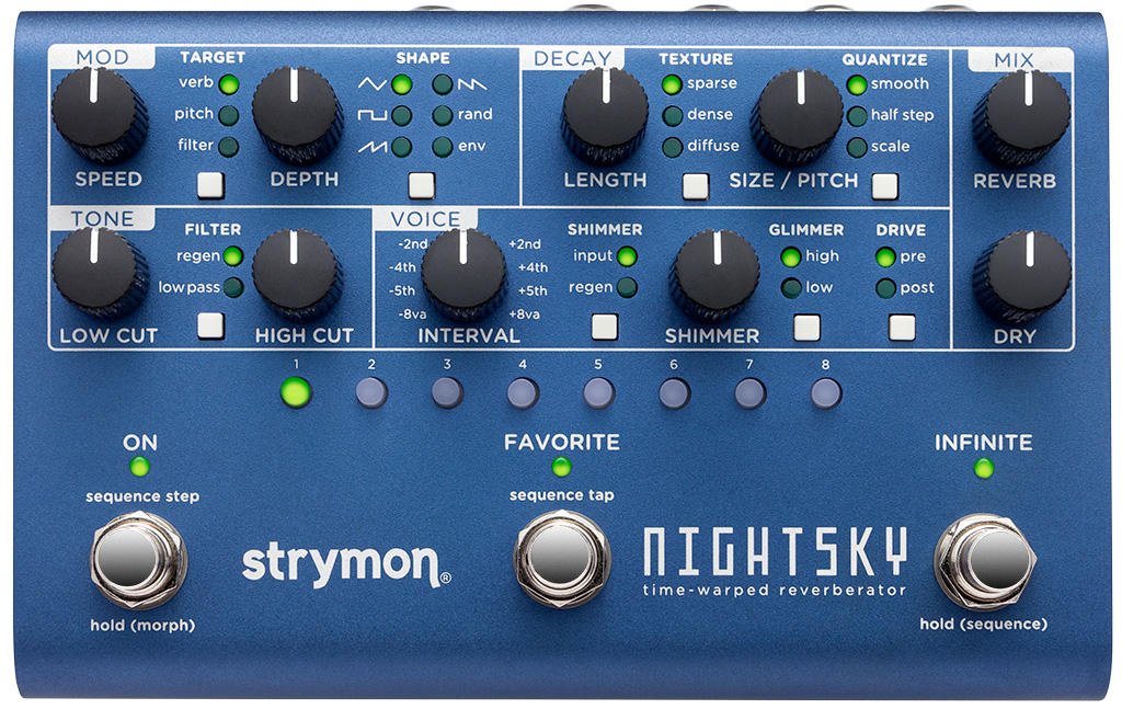 Strymon Nightsky Time-Warped Reverberator — photo 1