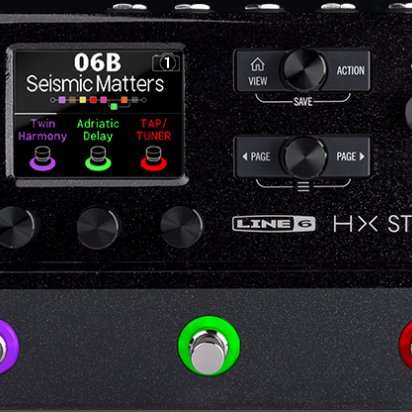 Line 6 HX Stomp Guitar Effects Processor - Black
