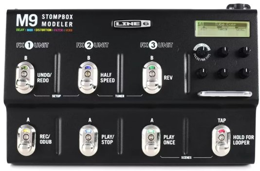 Line 6 M9 Modeler Multi-Effect Pedal - Black — photo 1