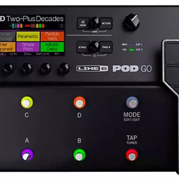 Line 6 Pod Go - Guitar Processor - Black