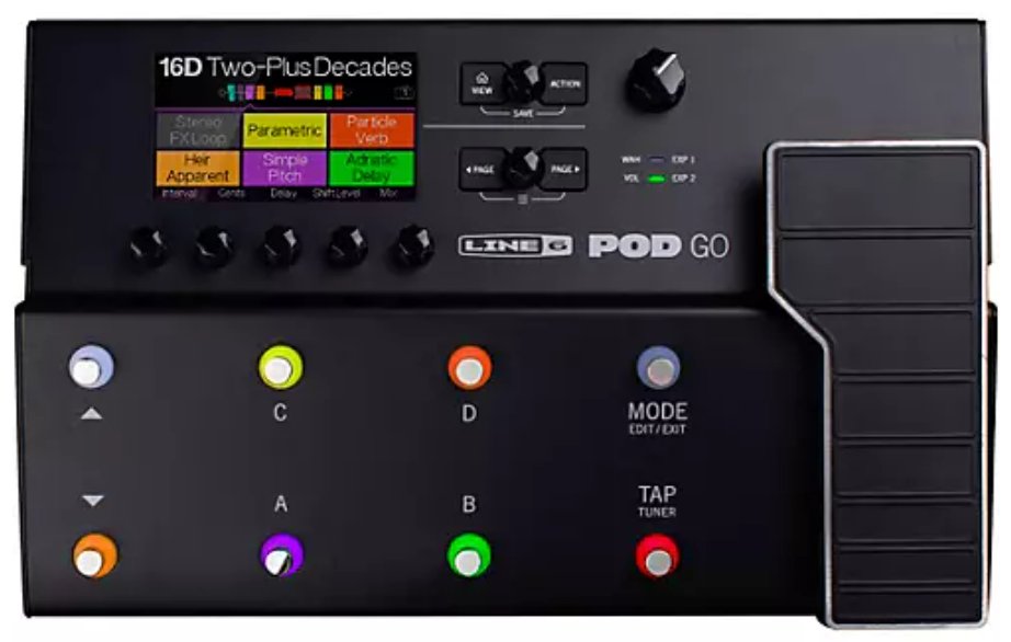 Line 6 Pod Go - Guitar Processor - Black — photo 1