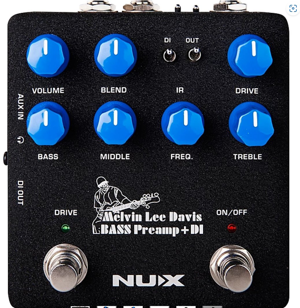 NuX Melvin Lee Davis Bass Pre Amp+DI — photo 1