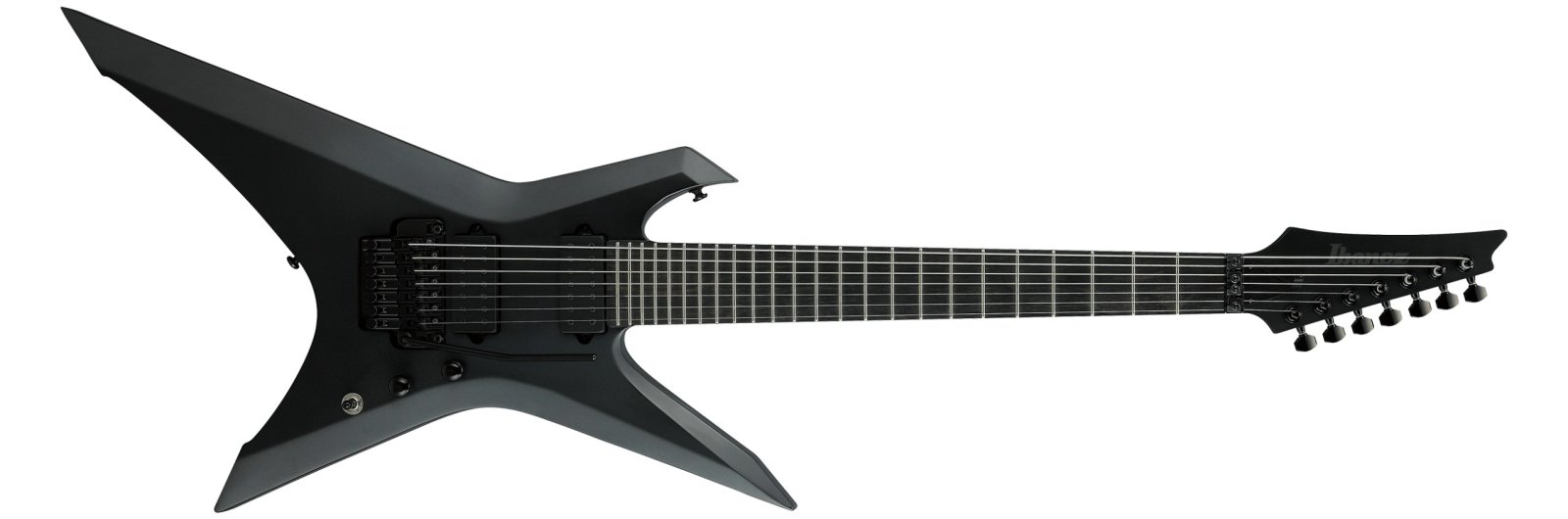 2020's Ibanez XPTB720 Iron Label 7-String Xiphos - Black Flat — photo 1
