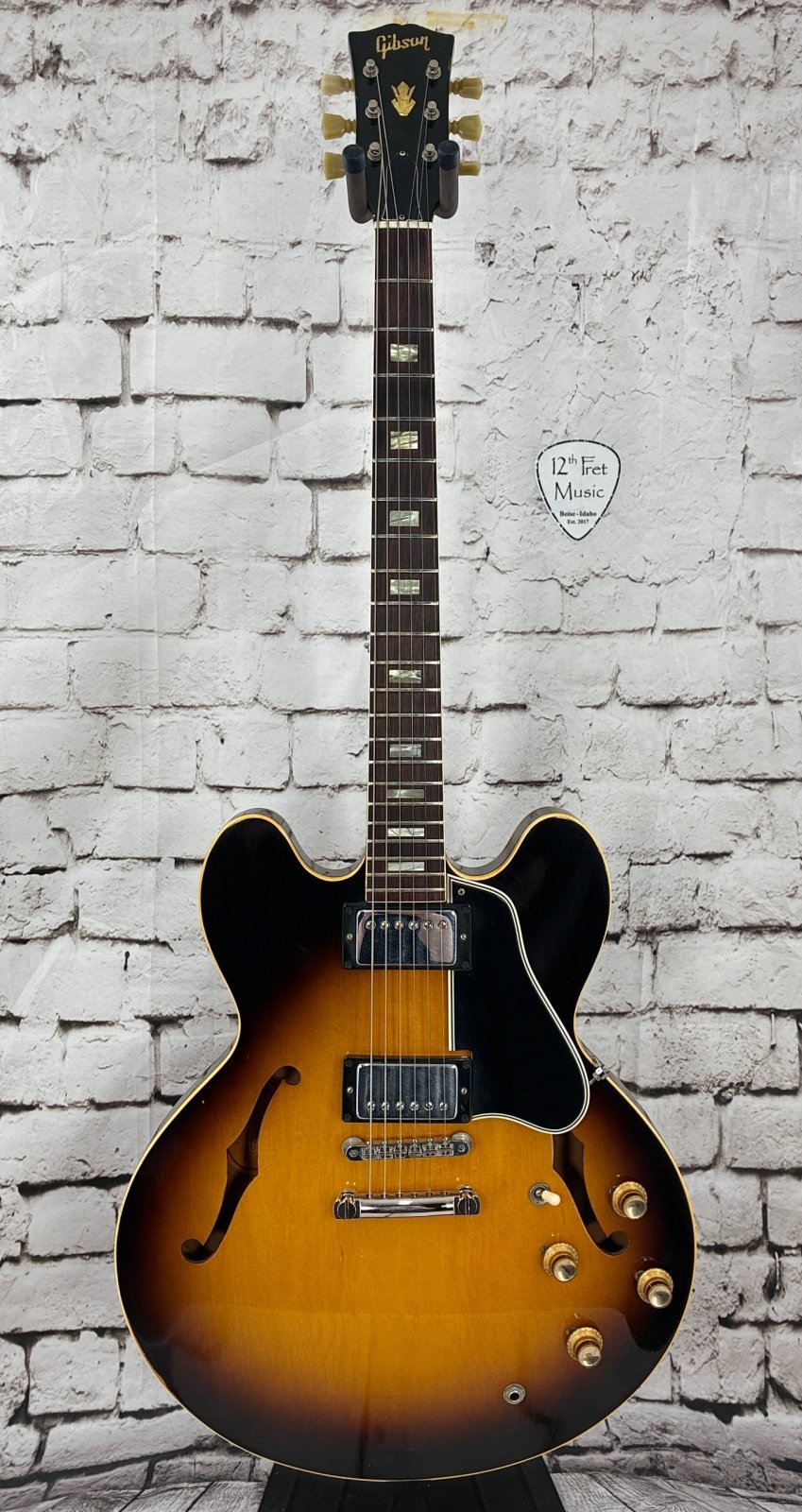 1965 Gibson ES-335TD Hollow Body Electric Guitar - Sunburst — photo 1
