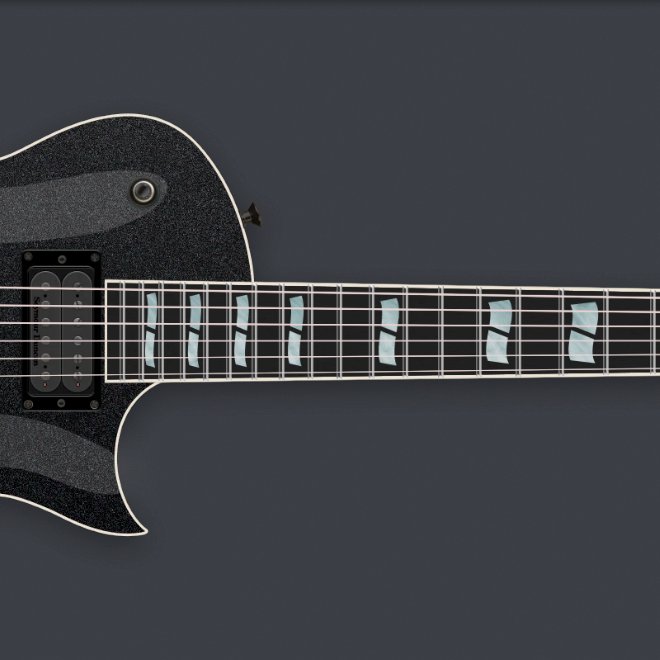 ESP USA Custom Shop Eclipse - Sapphire Black Metallic