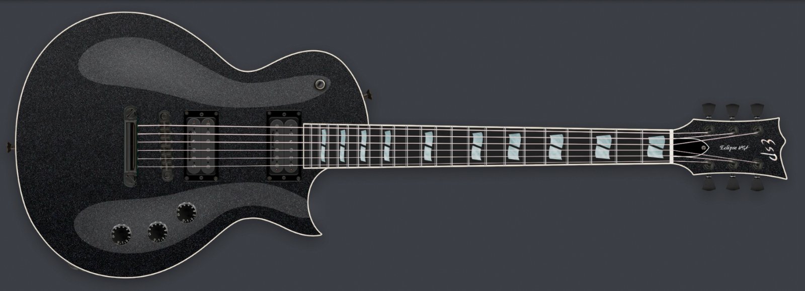 ESP USA Custom Shop Eclipse - Sapphire Black Metallic — photo 1
