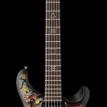 PRS SE Limited Edition Ed Sheeran Hollowbody I Piezo Baritone Electric Guitar - Cosmic Splash