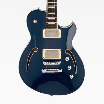 Reverend Roundhouse Air HH Semi-Hollow Electric Guitar - High Tide Blue