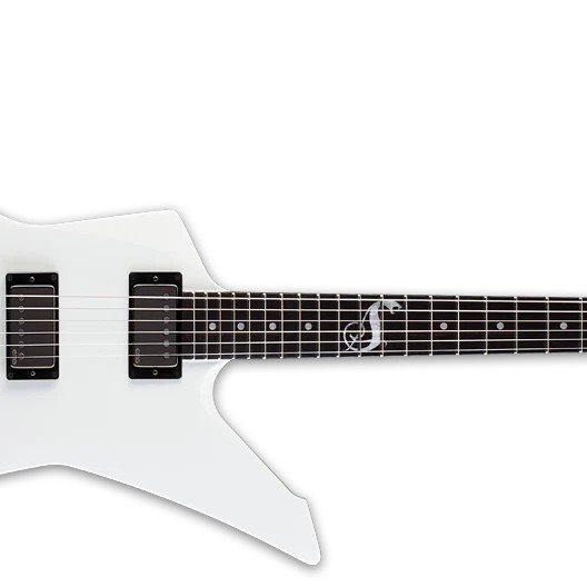 ESP Ltd James Hetfield Snakebyte Electric Guitar - Snow White