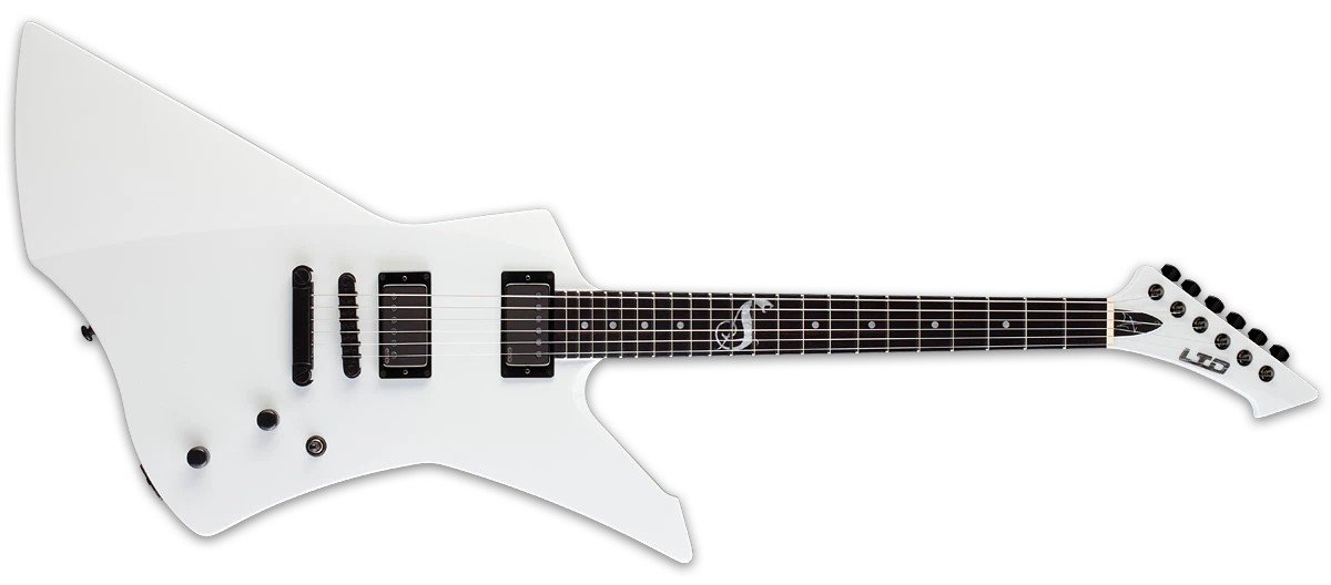 ESP Ltd James Hetfield Snakebyte Electric Guitar - Snow White — photo 1