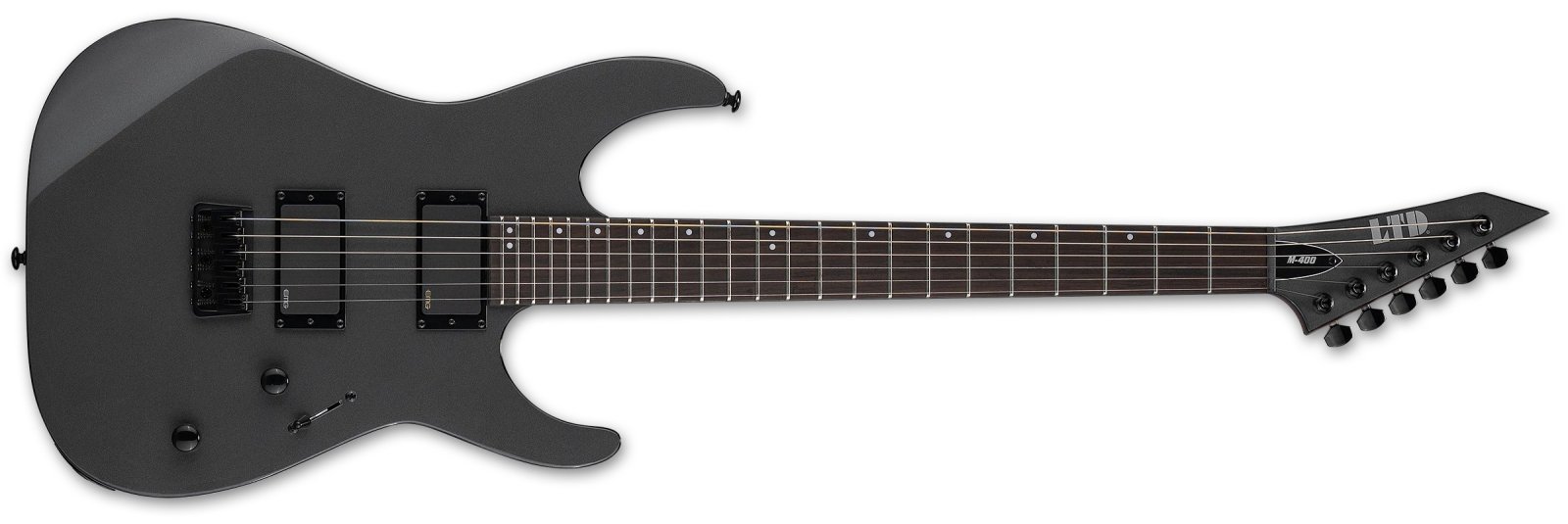 ESP Ltd M-400HT Electric Guitar - Charcoal Metallic — photo 1