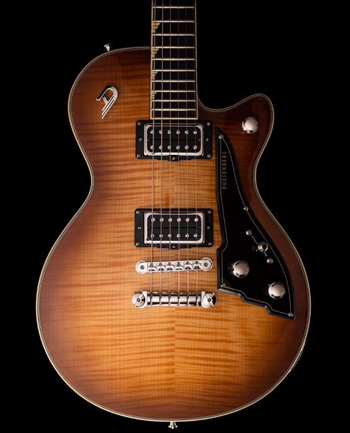 Duesenberg Fantom S Electric Guitar - Light Antique Burst — photo 1