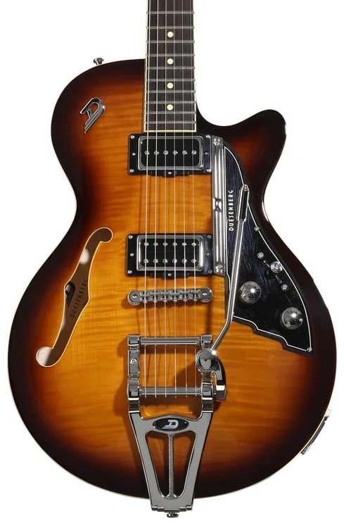 Duesenberg Starplayer TV Standard Electric Guitar - Tobacco Burst — photo 1