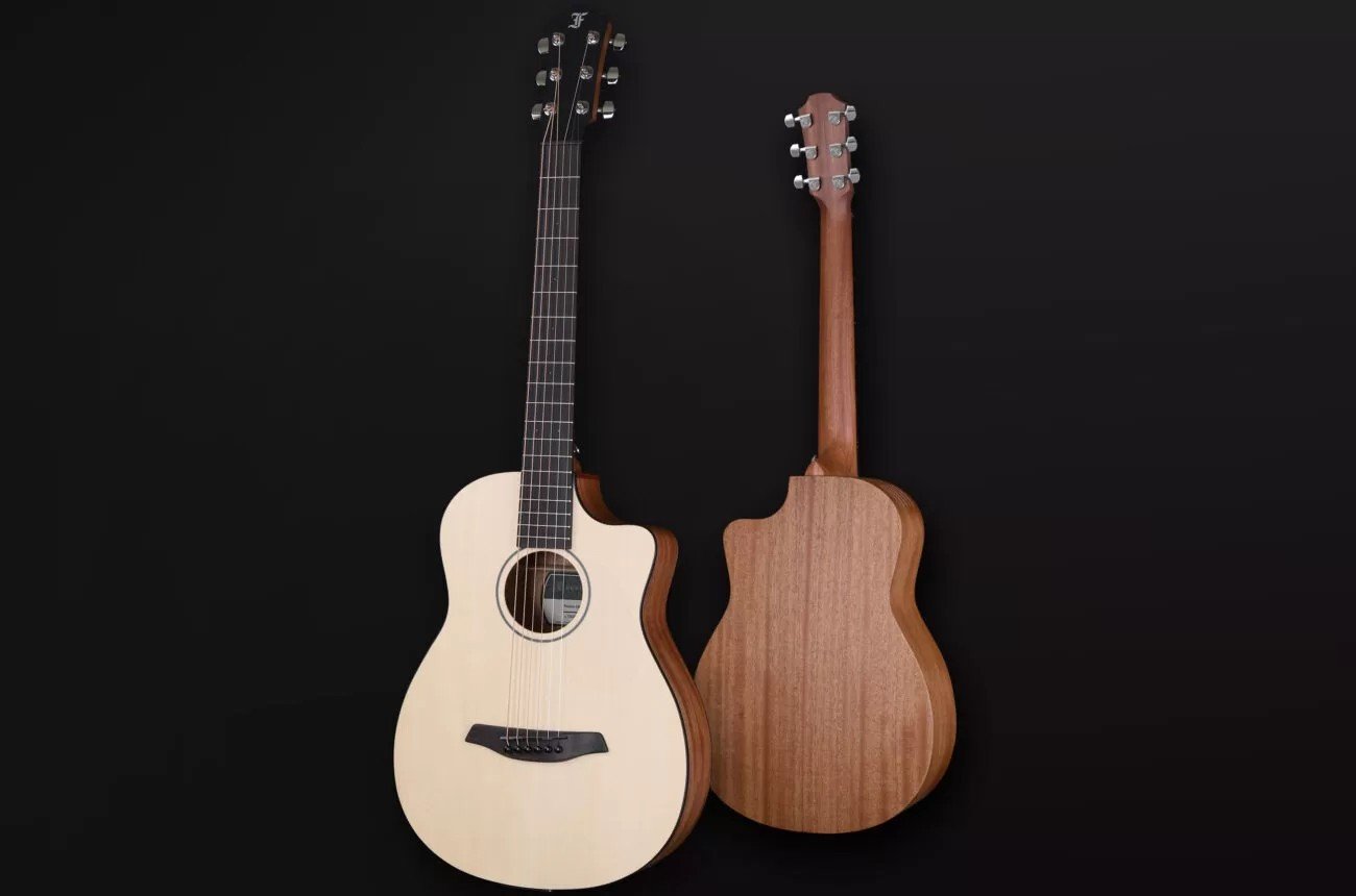 Furch Pioneer-EM a Acoustic Electric Travel Guitar - Natural — photo 1
