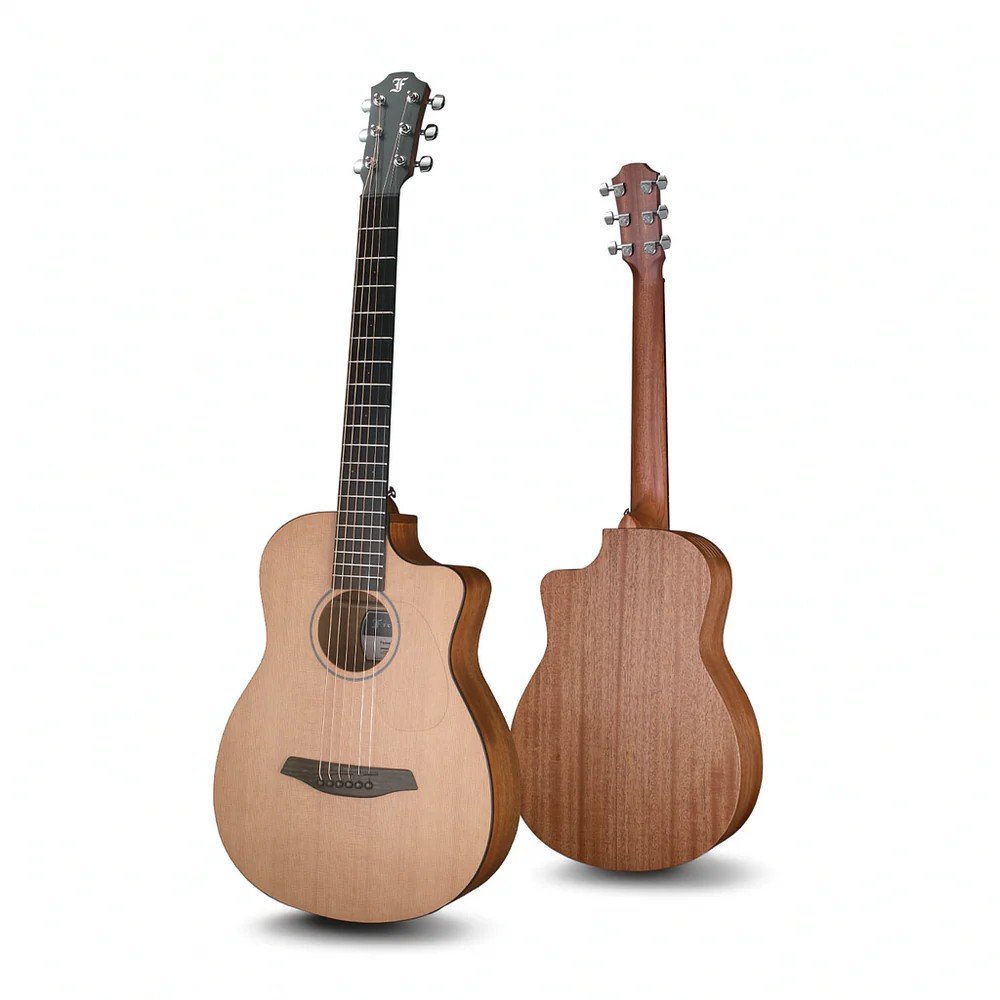 Furch Pioneer-CM a Acoustic Electric Travel Guitar - Natural — photo 1