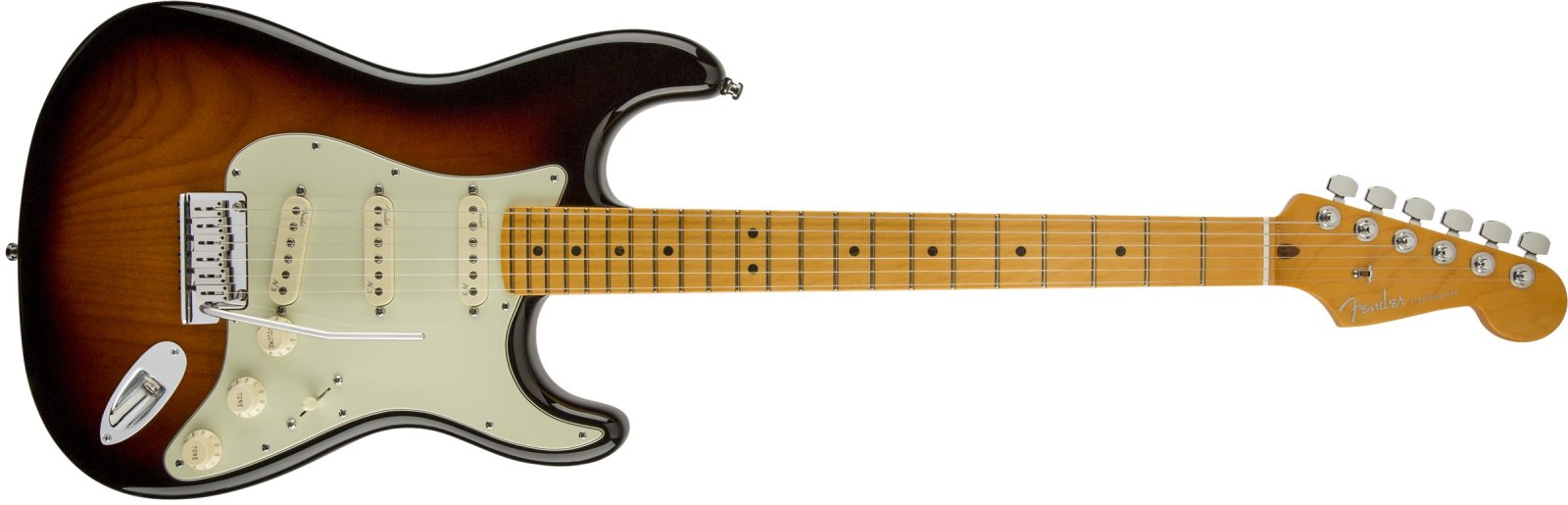 2013 Fender American Deluxe Stratocaster "V" Neck - 2-Color Sunburst — photo 1