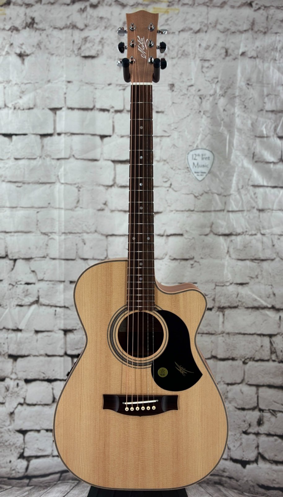 Maton "The Signature Series" J.R. Signature Acoustic Electric Guitar - Natural — photo 1