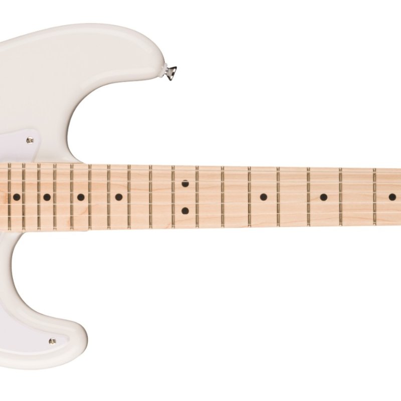 Squier Sonic Stratocaster HT Electric Guitar - Arctic White with Maple Fretboard