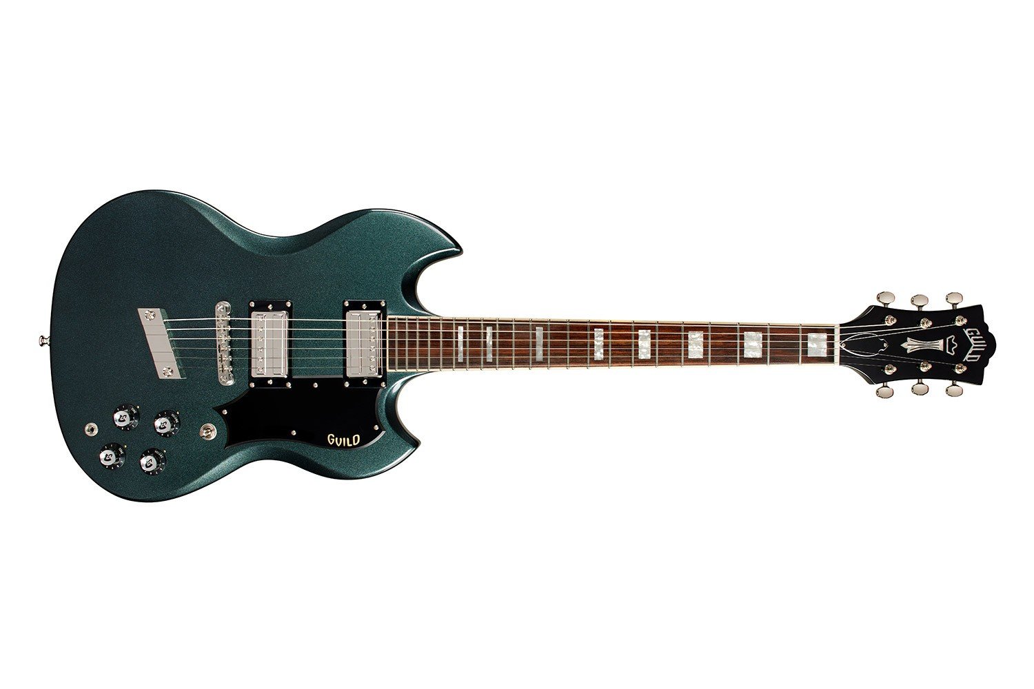 Guild Polara Deluxe Electric Guitar - Kingswood Green — photo 1