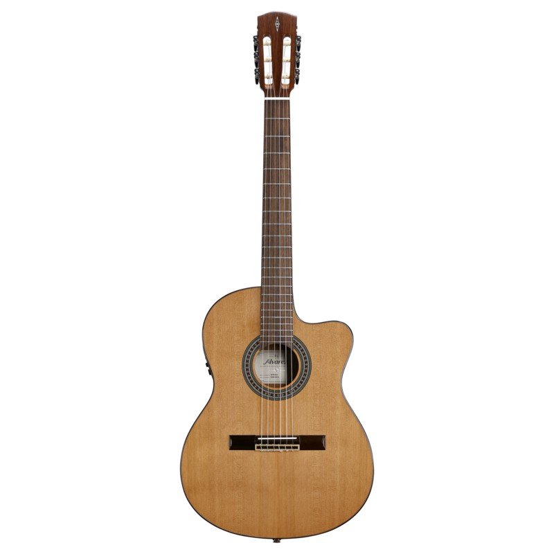 Alvarez AC65Hce Hybrid Nylon-String Classical Electric Guitar - Natural