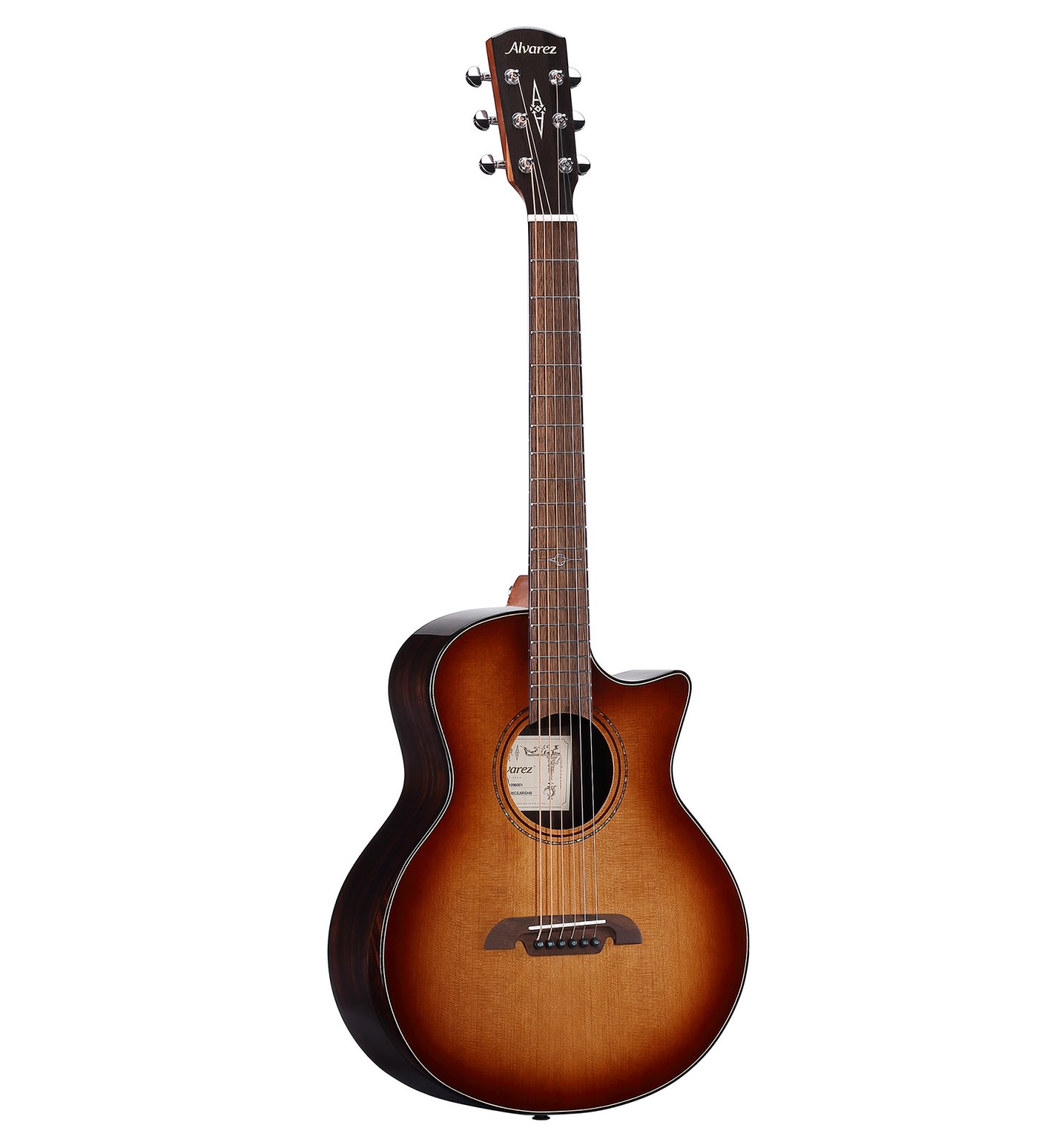 2022 Alvarez Artist Elite LJE95CEARSHB Little Jumbo Travel Acoustic Electric Guitar - Shadowburst — photo 1