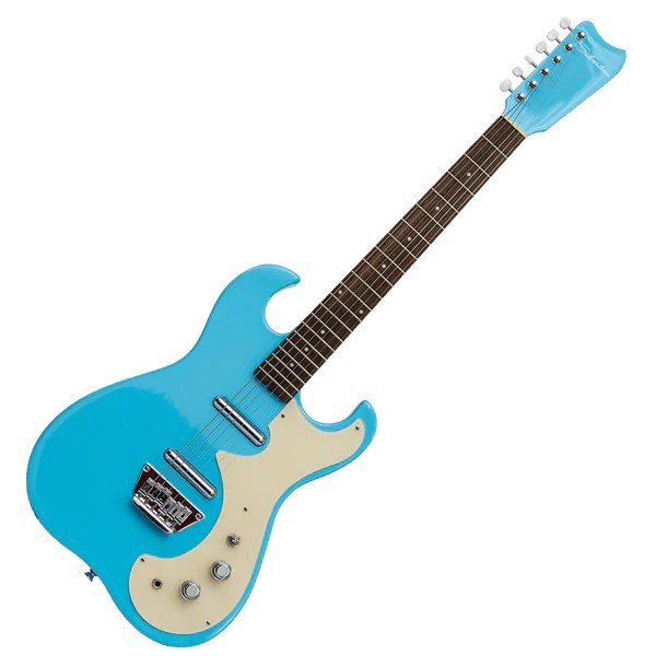 Silvertone 1449 Electric Guitar - Daphne Blue — photo 1