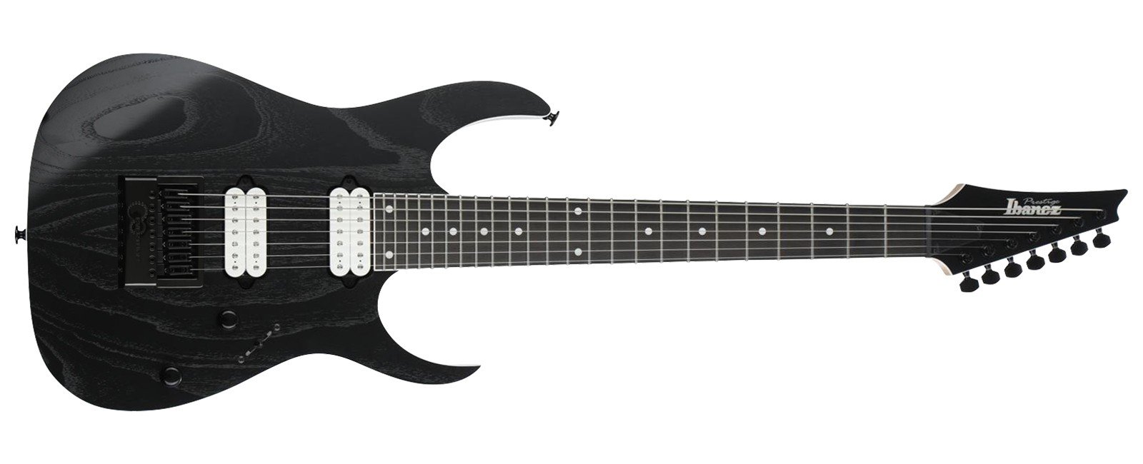 Ibanez Prestige RGR752AHBF 7-String Electric Guitar - Weathered Black — photo 1