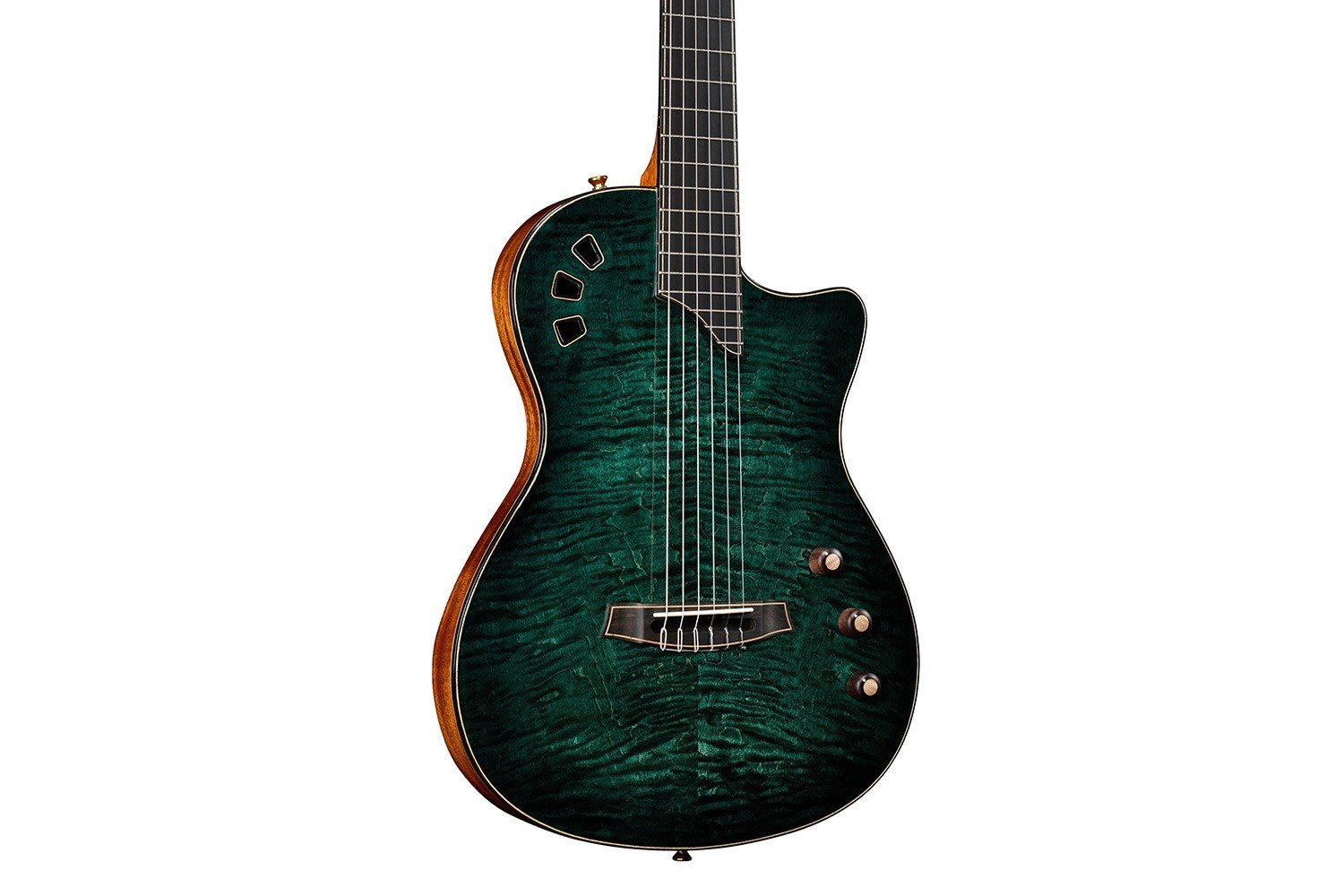 Cordoba Stage Artist Thinline Classical Electric Guitar - Agave Burst — photo 1