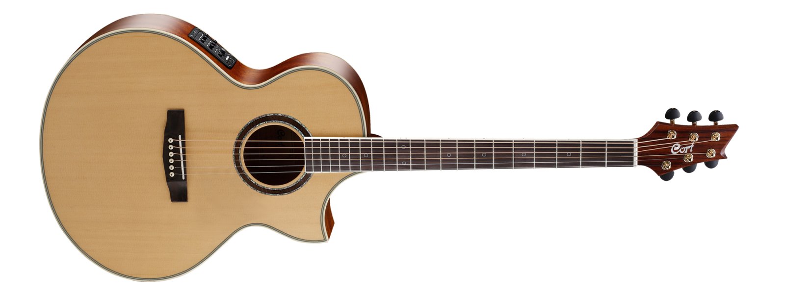 Used Cort Ndx Series Acoustic Electric Baritone Guitar — photo 1