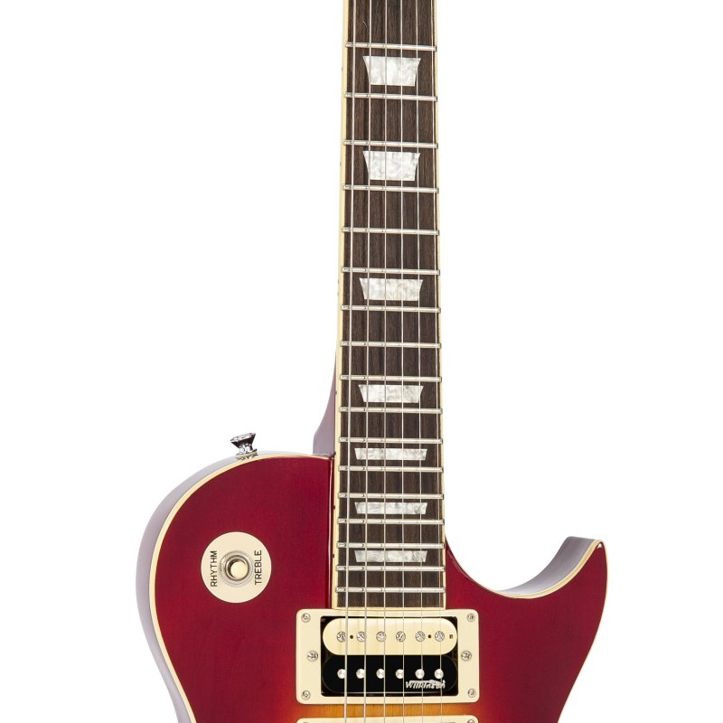 Vintage Brand V1003csb V100 Guitar In Cherry Sunburst Electric Guitar