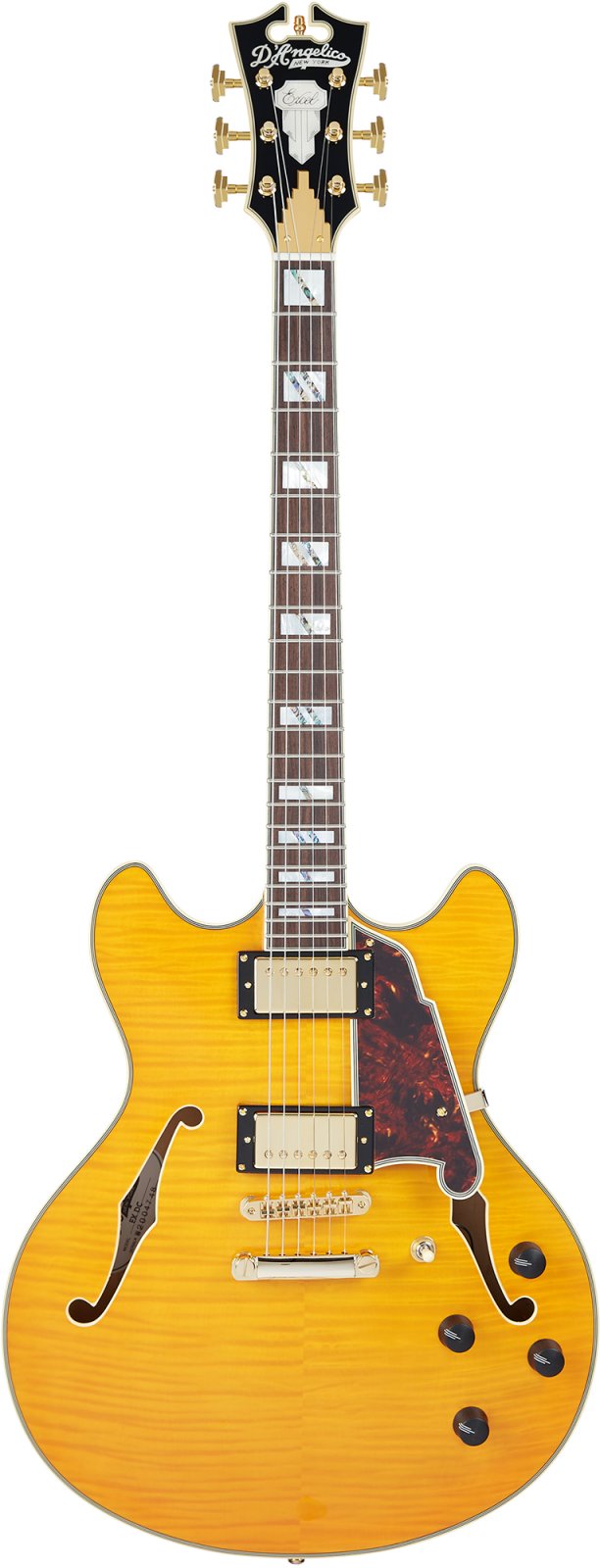 D'Angelico Excel EX-DC in Amber — photo 1