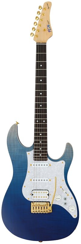FGN EOS-FM-R Expert Odyssey Limited Edition  1 of 100 with Hardshell Case 2022 Navy Blue Gradation — photo 1
