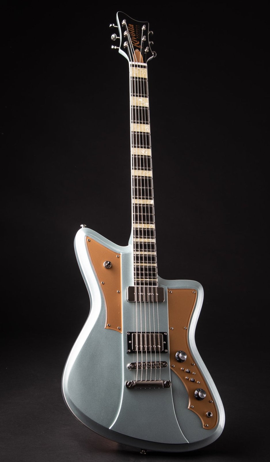 Rivolta Mondata Baritone Ice Blue Metallic w/gig bag — photo 1