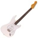 Vintage V6jmh Reissued Guitar- Olympia White 'fillmore' — photo 1