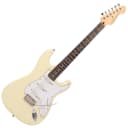Vintage V6 Reissued Guitar Vintage White — photo 1
