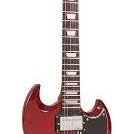 Vintage Vs6 Reissued Guitar Cherry Red