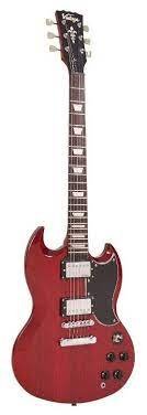 Vintage Vs6 Reissued Guitar Cherry Red — photo 1