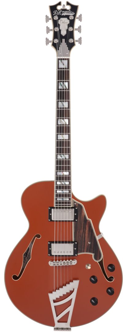 D'Angelico Deluxe SS LE, Rust w/HSC — photo 1