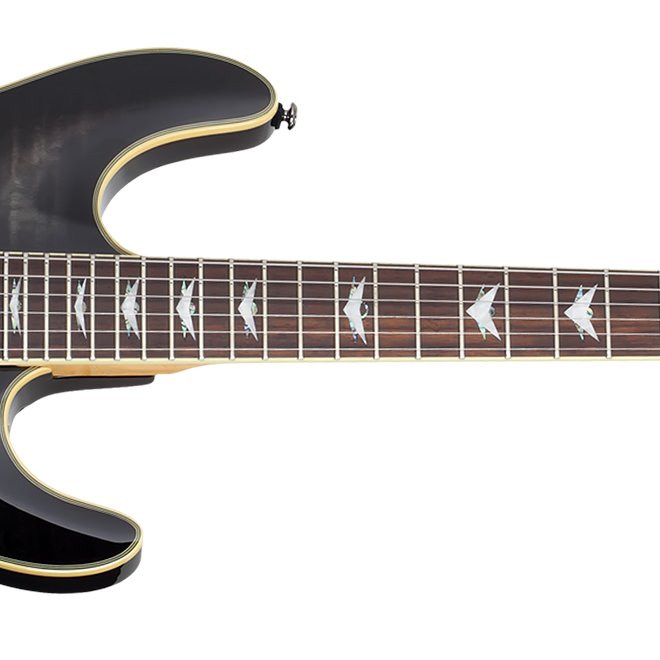 Schecter Omen Extreme-6 Electric Guitar (See-Thru Black)