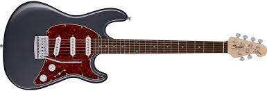 Sterling by Music Man Cutlass SSS in Charcoal Frost — photo 1