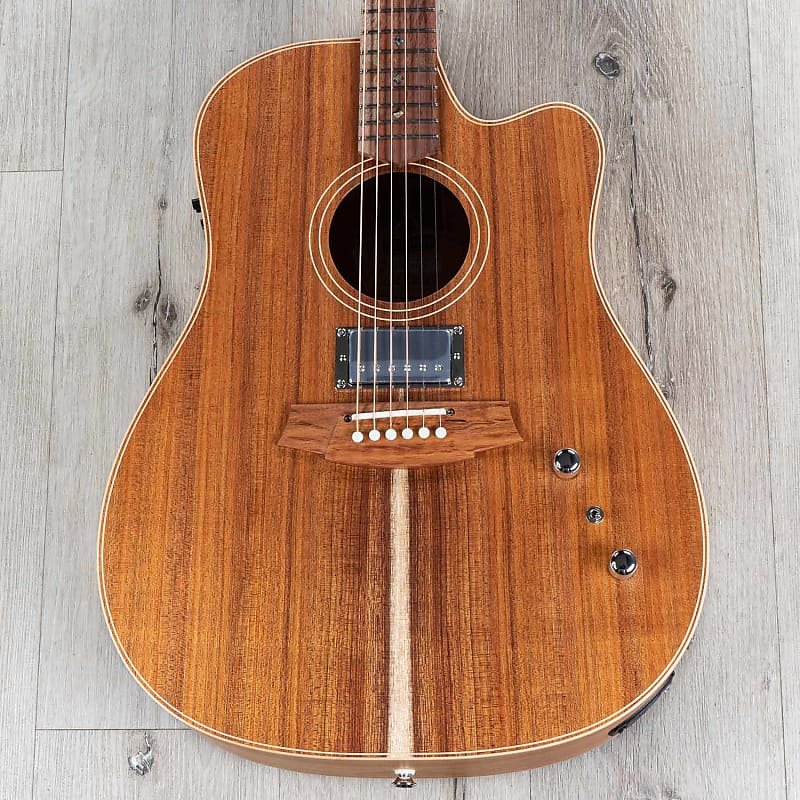 Cole Clark Fat Lady 2 W/Humbucker and HSC CCFL2ECBLBLHUM